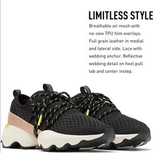 Sorel kinetic impact lace sneaker